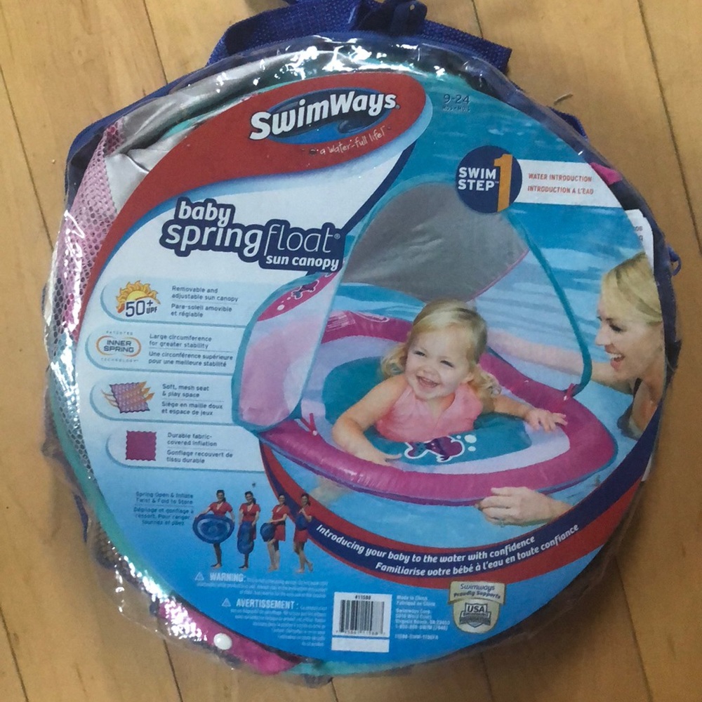 Baby spring float